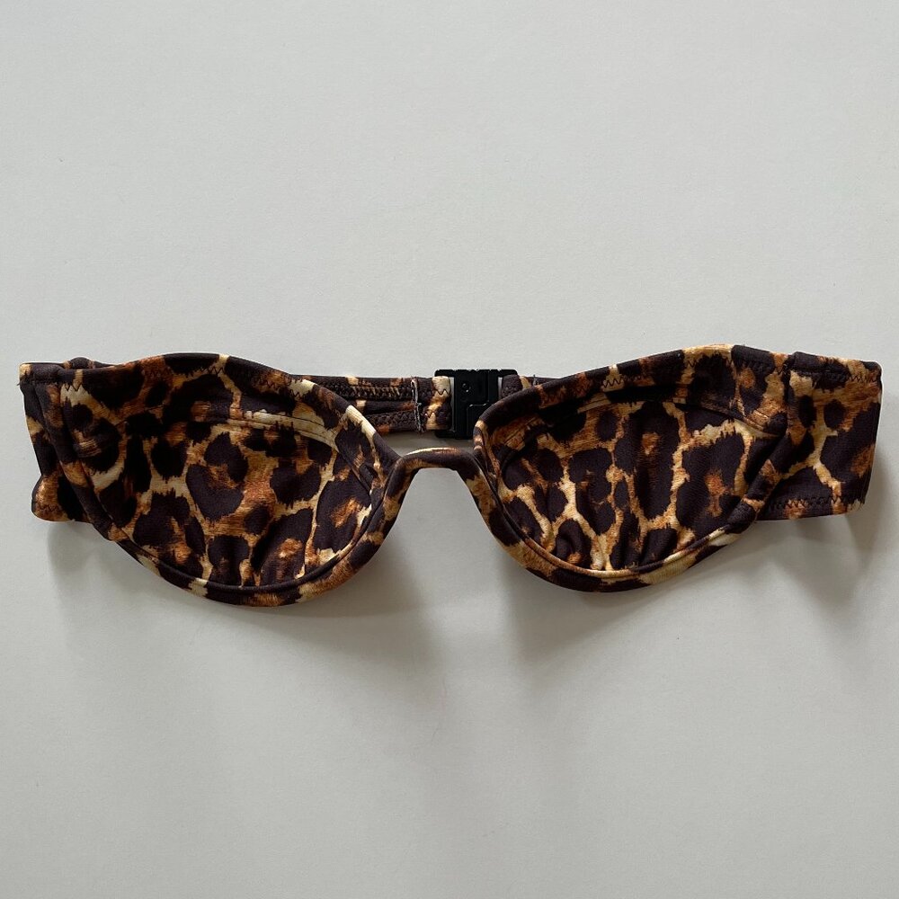 Tropic of C Mariel Top in Mama Africa Leopard Print